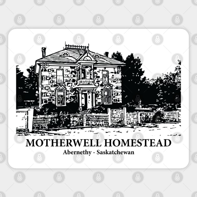 Motherwell Homestead - Abernethy SK Magnet by Lakeric